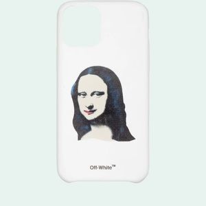Off White Mona Lisa iPhone Case